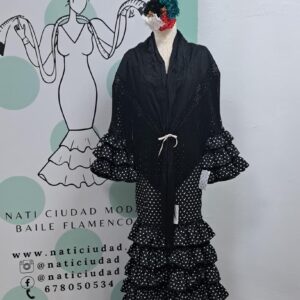 MANTÓN NEGRO LOW COST