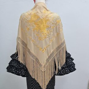 MANTÓN BEIGE LOW COST