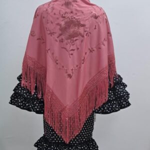 MANTÓN ROSA MAQUILLAJE LOW COST