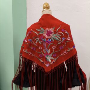 MANTON FLECOS ANUDOS COMO RED