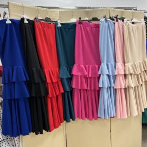 OFERTA FALDA ELASTICA 3 VOLANTES