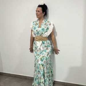 FALDA CON PICO PRIMAVERA