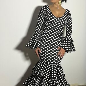 VESTIDO LUNAR 3 VOLANTES