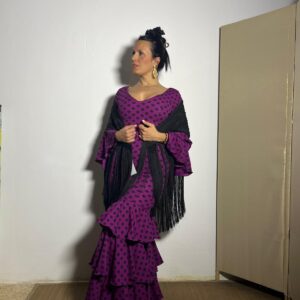 VESTIDO LUNAR 3 VOLANTES