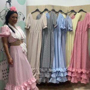 BATA VICHY ALGODON MANGA FAROL