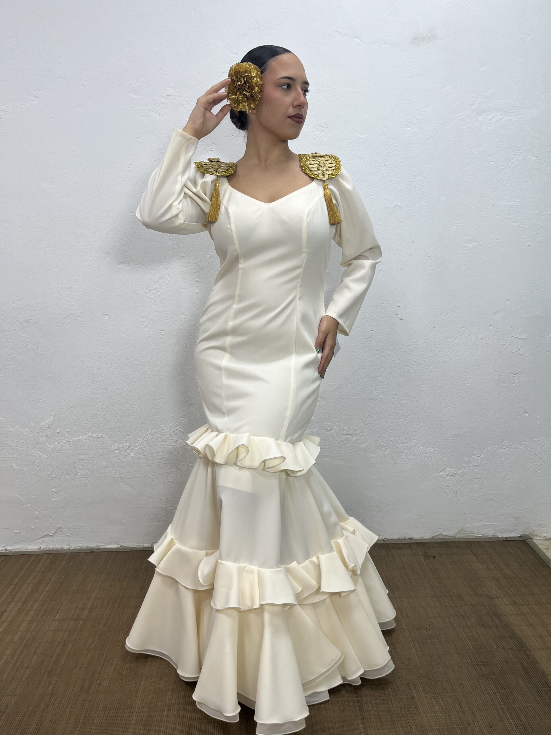 VESTIDO BEIG - Imagen 3