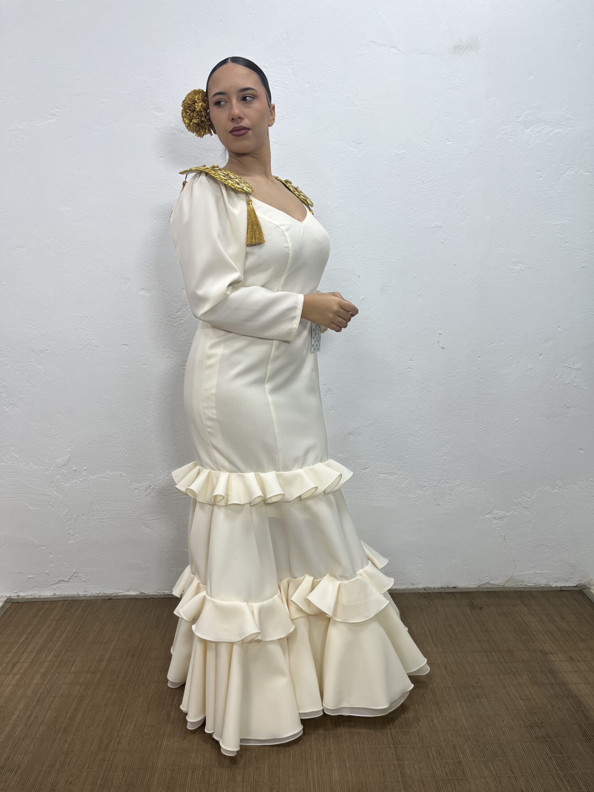 VESTIDO BEIG - Imagen 2