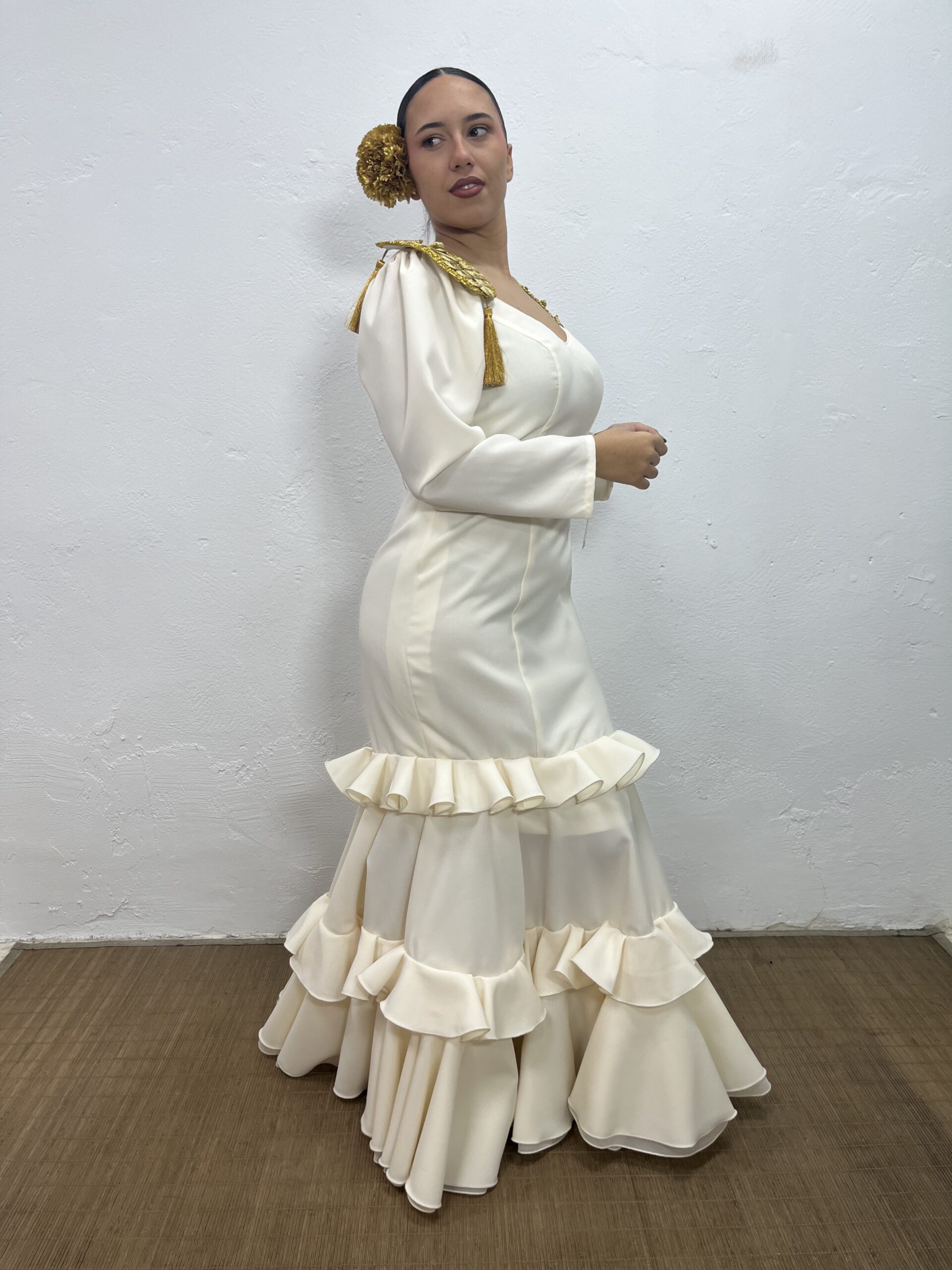 VESTIDO BEIG - Imagen 4