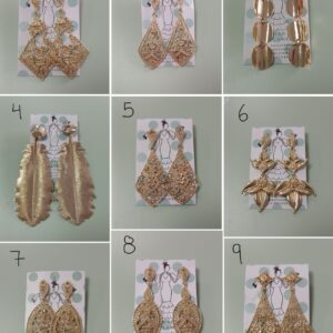 PENDIENTES COLOR ORO