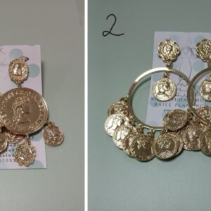 PENDIENTES MONEDAS