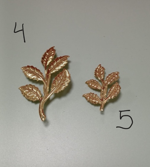 BROCHES COLOR ORO - Imagen 4