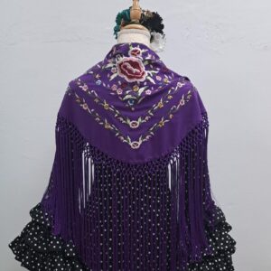MANTÓN MALVA/MORADO
