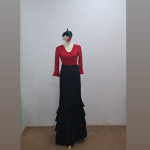 Falda ensayo paraya volantes